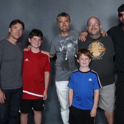 Photo Op with Terry Notary, Sean Gunn and Dave Bautista
