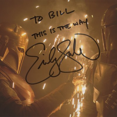 Autograph of Emily Swallow