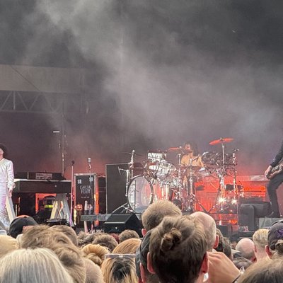 Watching Greta Van Fleet perform at the Spandau Citadel